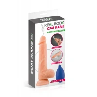 Фалоімітатор, що кінчає, Real Body — Cum Kane: довжина 21,5 см, діам. 3,8 см, ТРЕ, присоска — Просмотреть изображение 3