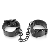 Наручники Fetish Tentation Adjustable Handcuffs, регульовані, знімний ланцюжок з карабінами — Переглянути зображення 1