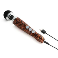 Вібромасажер DOXY Die Cast 3R - TIGER, дуже потужний, перезаряджуваний, металевий корпус — Переглянути зображення 2