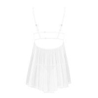 Пеньюар і трусики Obsessive Heavenlly babydoll & thong XL/2XL