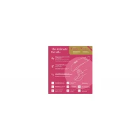 Вакуумний кліторальний стимулятор Womanizer Premium 2 - Raspberry, функції Autopilot та Smart Silence — Переглянути зображення 9