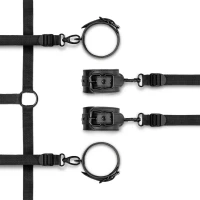 Фіксатор на ліжко з наручниками та поножами Bedroom Fantasies: Under the bed Restraint Bondage Set — Переглянути зображення 3