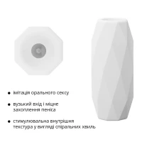 Мастурбатор Otouch DECOR 1-E, ефект всмоктування, пружні зубчики — Переглянути зображення 4