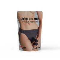 Трусики для страпона Strap-On-Me HARNAIS LINGERIE UNIQUE, One Size, сірі — Переглянути зображення 7