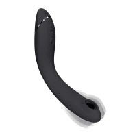 Вакуумний стимулятор для точки G та клітора з вібрацією Womanizer OG Dark Grey, 12 рівнів, 3 режими — Переглянути зображення 5