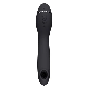 Вакуумний стимулятор для точки G та клітора з вібрацією Womanizer OG Dark Grey, 12 рівнів, 3 режими