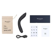 Вакуумний стимулятор для точки G та клітора з вібрацією Womanizer OG Dark Grey, 12 рівнів, 3 режими — Переглянути зображення 7
