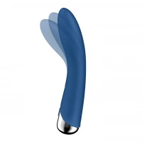Вібратор точки G з обертанням Satisfyer Spinning Vibe 1 Blue, 2 мотори — Переглянути зображення 2