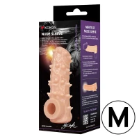 Насадка на член Kokos Nude Sleeve NS 006 M — Просмотреть изображение 3