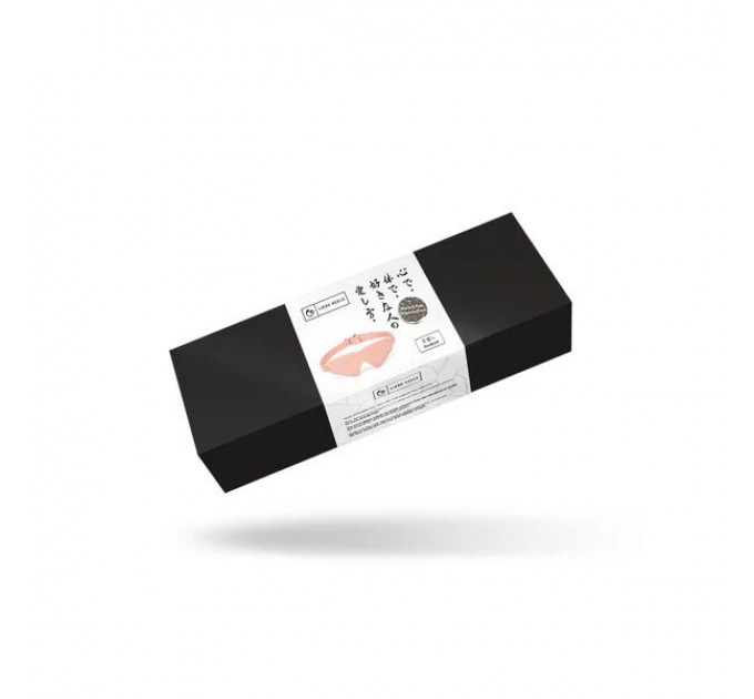 Маска на очі Liebe Seele Dark Candy Pink Blindfold, щільне прилягання, регульована