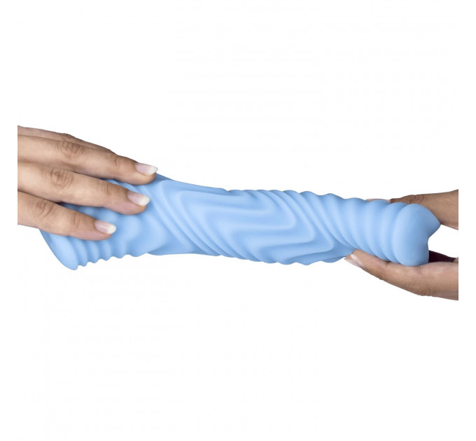 Мастурбатор Wooomy Saucy Abstract Masturbator, наскрізний, двосторонній