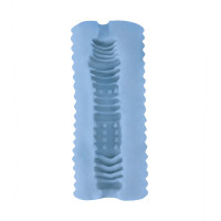 Мастурбатор Wooomy Saucy Abstract Masturbator, наскрізний, двосторонній