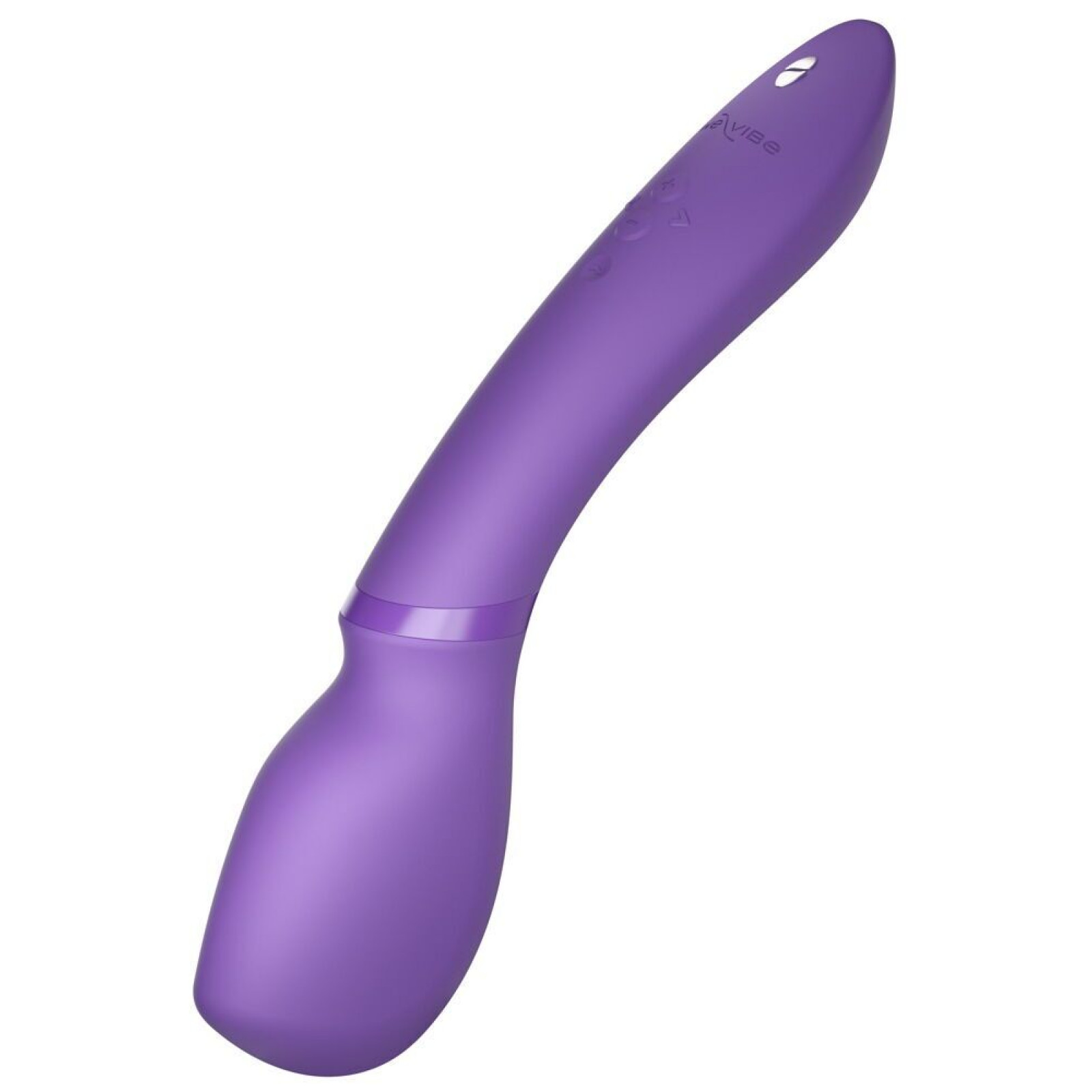 Смарт-вибромассажер We-Vibe Wand 2 Purple, очень мощный, функция Smart Silence