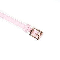 Шкіряна маска на очі Liebe Seele White &amp; Pink Fairy Goat Leather Blindfold — Переглянути зображення 6