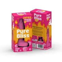 Ароматна свічка пікантної форми Pure Bliss Pink Sugar Pop (Жуйка) 18 см — Переглянути зображення 7