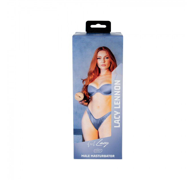 Мастурбатор Kiiroo Feel Lacy Lennon PBC, совместимый с PowerBlow и Keon
