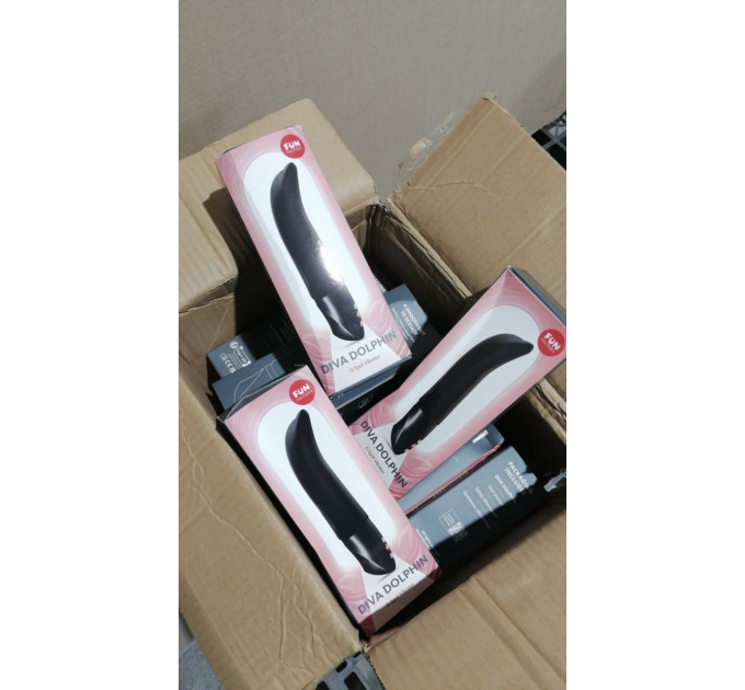 Вібратор Fun Factory Diva Dolphin Black (м'ята упаковка!!!)