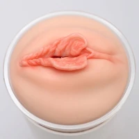 Мастурбатор-вагіна Naked Factory Cup Sleeve V–4, наскрізний — Просмотреть изображение 3