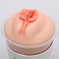 Мастурбатор-вагина Naked Factory Cup Sleeve V–4, сквозной — Просмотреть изображение 4