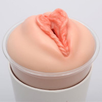 Мастурбатор-вагина Naked Factory Cup Sleeve V–4, сквозной — Просмотреть изображение 5