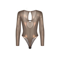 Боді Obsessive Soranna long-sleeved teddy 2XL/3XL — Переглянути зображення 5