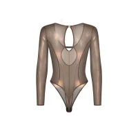 Боді Obsessive Soranna long-sleeved teddy 2XL/3XL — Переглянути зображення 5