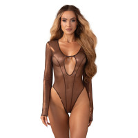 Боді Obsessive Soranna long-sleeved teddy 2XL/3XL Боді Obsessive Soranna long-sleeved teddy 2XL/3XL