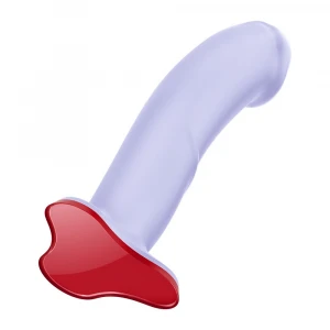 Фалоімітатор Fun Factory THE BOSS STUB Purple, реалістична текстура, довжина 17,9 см, діаметр 4,1см