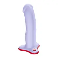 Фалоімітатор Fun Factory THE BOSS STUB Purple, реалістична текстура, довжина 17,9 см, діаметр 4,1см — Просмотреть изображение 1