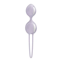 Вагінальні кульки Fun Factory SMARTBALLS DUO Purple, 2 шт, діаметр 3,2 та 3,6 см — Просмотреть изображение 1