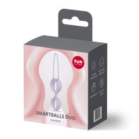 Вагинальные шарики Fun Factory SMARTBALLS DUO Purple, 2 шт, диаметр 3,2 и 3,6 см — Просмотреть изображение 8
