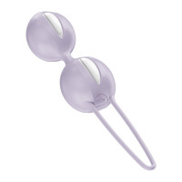 Вагинальные шарики Fun Factory SMARTBALLS DUO Purple, 2 шт, диаметр 3,2 и 3,6 см — Просмотреть изображение 3