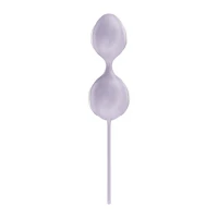 Вагінальні кульки Fun Factory SMARTBALLS DUO Purple, 2 шт, діаметр 3,2 та 3,6 см — Просмотреть изображение 4