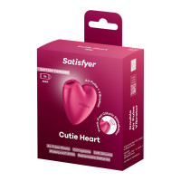 Вакуумный стимулятор-сердечко с вибрацией Satisfyer Cutie Heart Battery Series — Просмотреть изображение 7