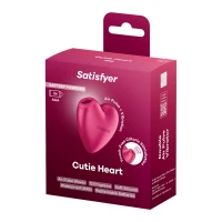 Вакуумний стимулятор-серце з вібрацією Satisfyer Cutie Heart Battery Series — Просмотреть изображение 7