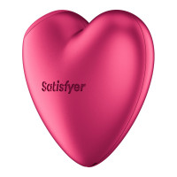 Вакуумный стимулятор-сердечко с вибрацией Satisfyer Cutie Heart Battery Series