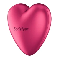 Вакуумний стимулятор-серце з вібрацією Satisfyer Cutie Heart Battery Series — Просмотреть изображение 2