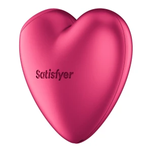 Вакуумний стимулятор-серце з вібрацією Satisfyer Cutie Heart Battery Series