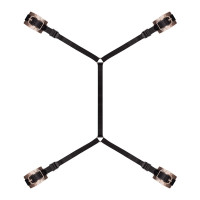 Фіксатор рук і ніг для ліжка Rosy Gold - Under-Mattress Restraint Set