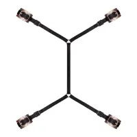 Фіксатор рук і ніг для ліжка Rosy Gold - Under-Mattress Restraint Set — Просмотреть изображение 1