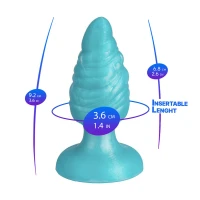 Анальна пробка SilexD Fantasy - Melty M Plug — Переглянути зображення 3