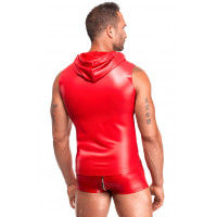 Мужской жилет с капюшоном Noir Handmade H096 Ignite hooded vest L