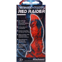 Фентезійний фалоімітатор Doc Johnson Vac-U-Lock x Fantasy Fuckers Red Raider — Переглянути зображення 7