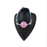Кляп Liebe Seele Crystal Ball Gag - Pink (Small Ball) — Просмотреть изображение 4