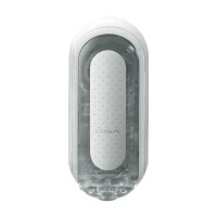 Мастурбатор Tenga Flip Zero White, змінна інтенсивність стимуляції, розкладний — Переглянути зображення 1