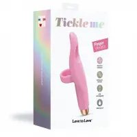 Вібратор на палець Love To Love Tickle me - BABY PINK перезаряджається, 3 варіанти використання — Просмотреть изображение 6