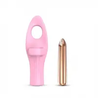 Вібратор на палець Love To Love Tickle me - BABY PINK перезаряджається, 3 варіанти використання — Просмотреть изображение 2