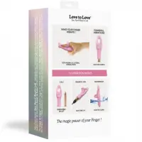 Вібратор на палець Love To Love Tickle me - BABY PINK перезаряджається, 3 варіанти використання — Просмотреть изображение 7