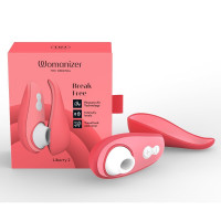 Вакуумный клиторальный стимулятор Womanizer Liberty 2 Vibrant Rose (мятая упаковка!!!) — Просмотреть изображение 10