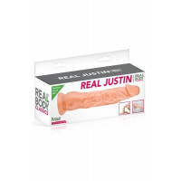 Фалоімітатор Real Body - Real Justin Flesh, TPE (м'яте паковання!!!) — Переглянути зображення 4
